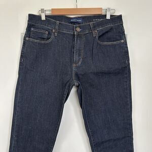 Articles of Society Slim Dylan Jeans Mens 34x32 Dark Wash Blue Denim Stretch